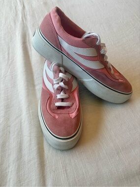 Superga 3041 Revolley Colorblock Platform Sneaker In Pink Size 40 (us 9)